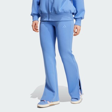 ADIDAS SPORTSWEAR Flared Sportbroek 'All Szn' in Blauw: voorkant