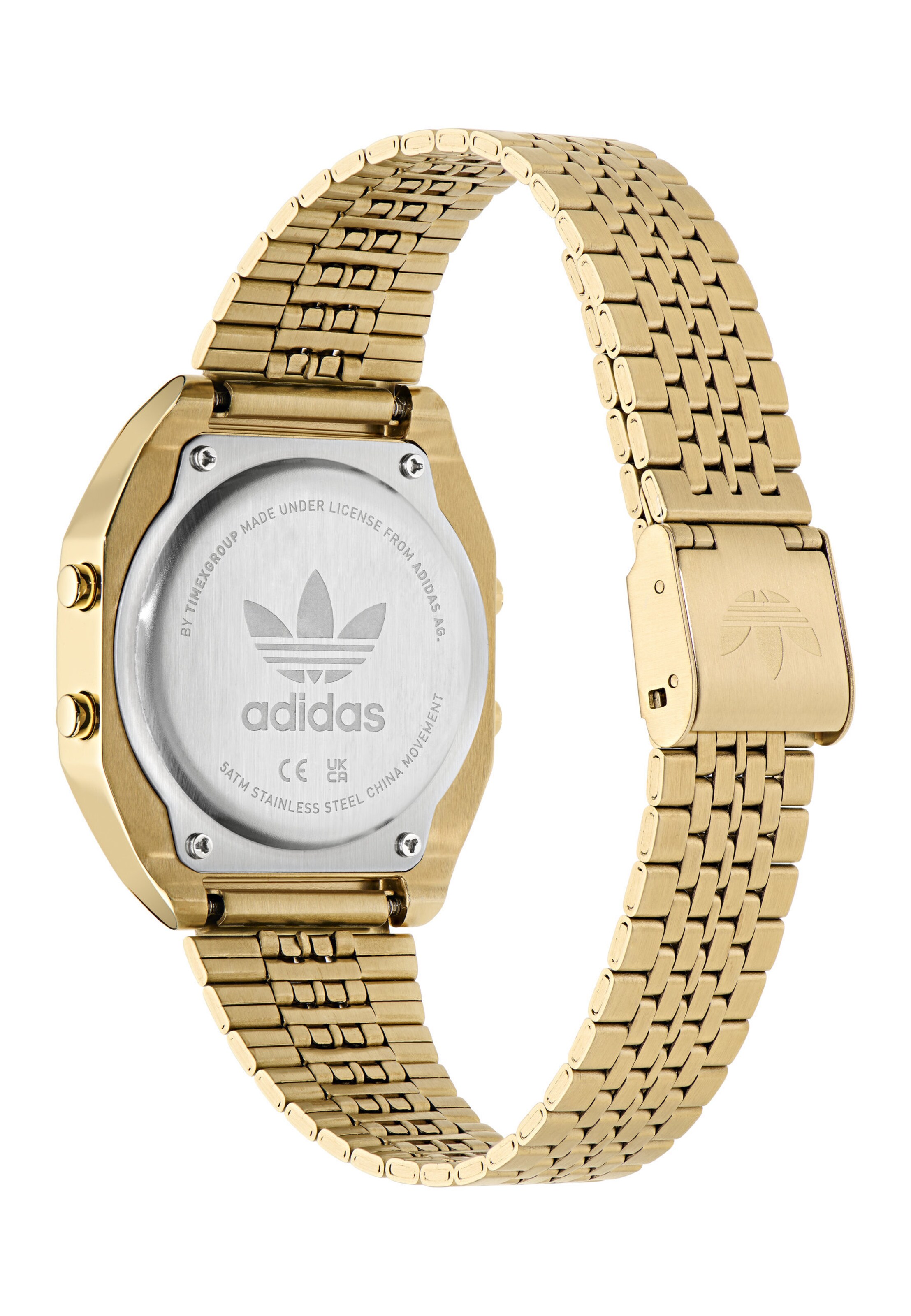 ADIDAS ORIGINALS Digitaal horloge in Goud