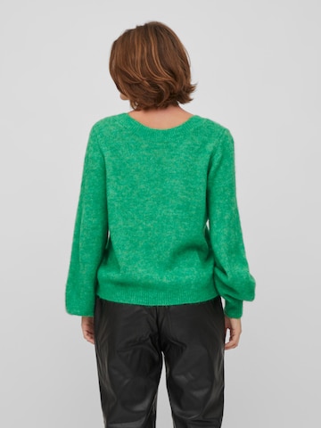 VILA Sweater 'Jamina' in Green