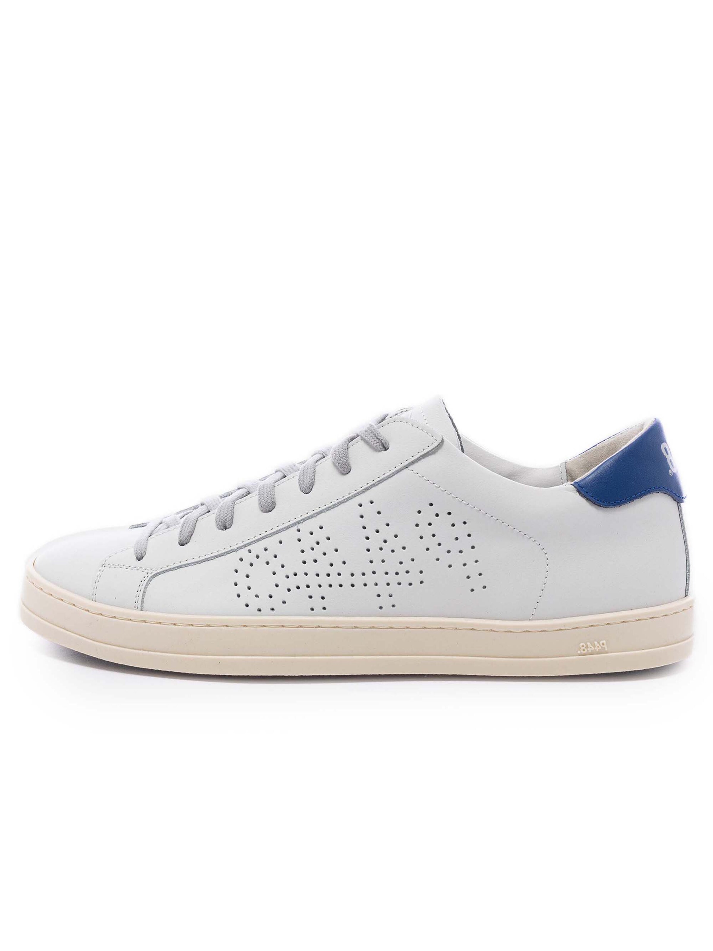 P448 Sneaker 'John' in Weiß: Vorderseite