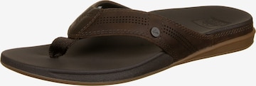 REEF Beach & Pool Shoes 'Cushion Bounce Lux' in Brown: front