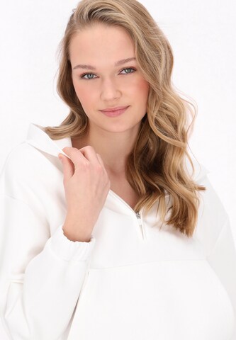 myMo ATHLSR - Sweatshirt 'Fashion Look' em branco