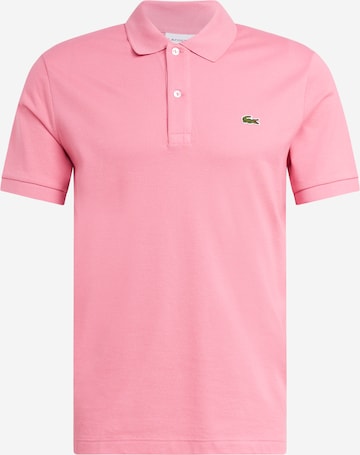 LACOSTE Slim Fit Poloshirt in Pink: predná strana