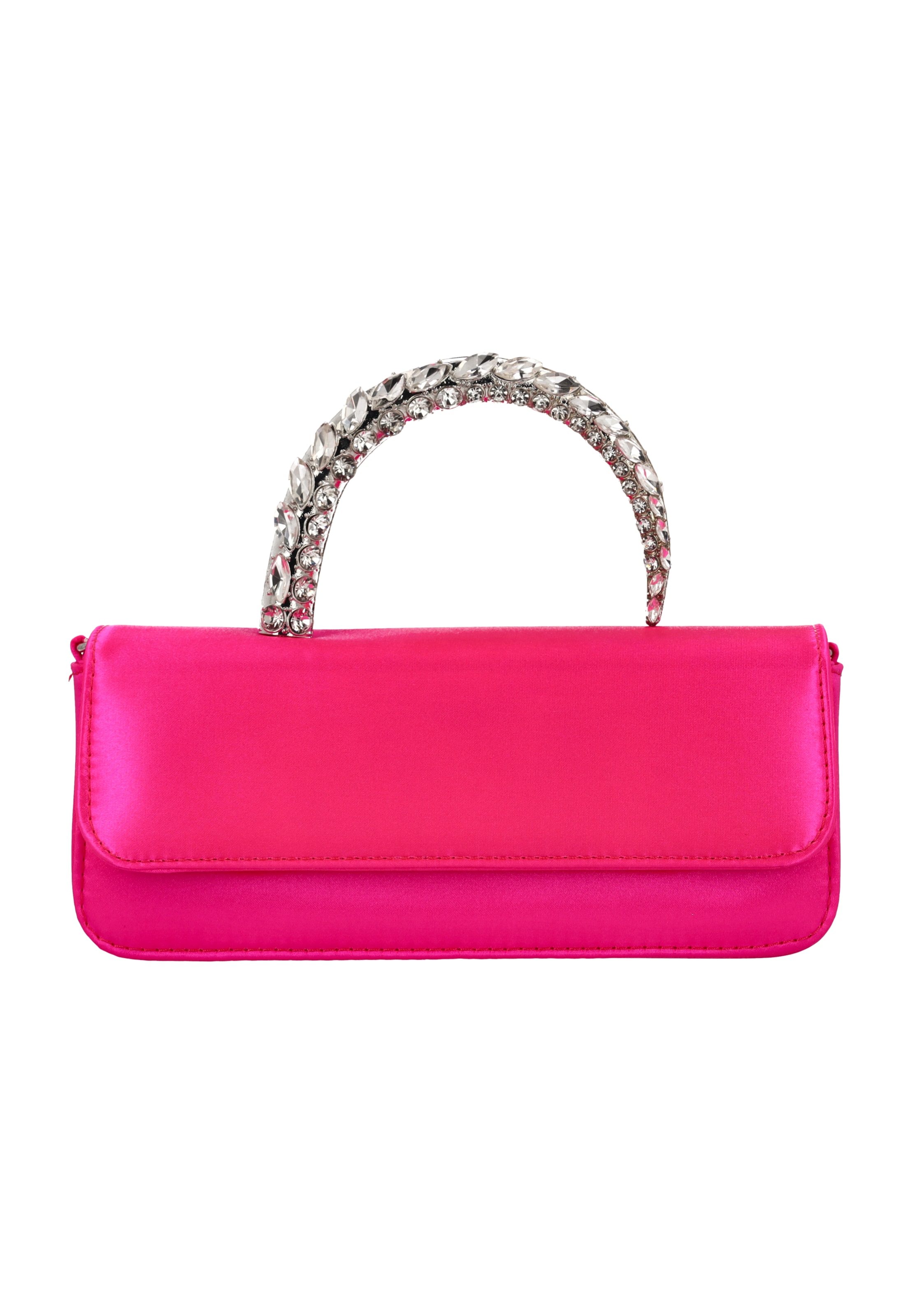 faina - Bolso de noche en rosa: frente