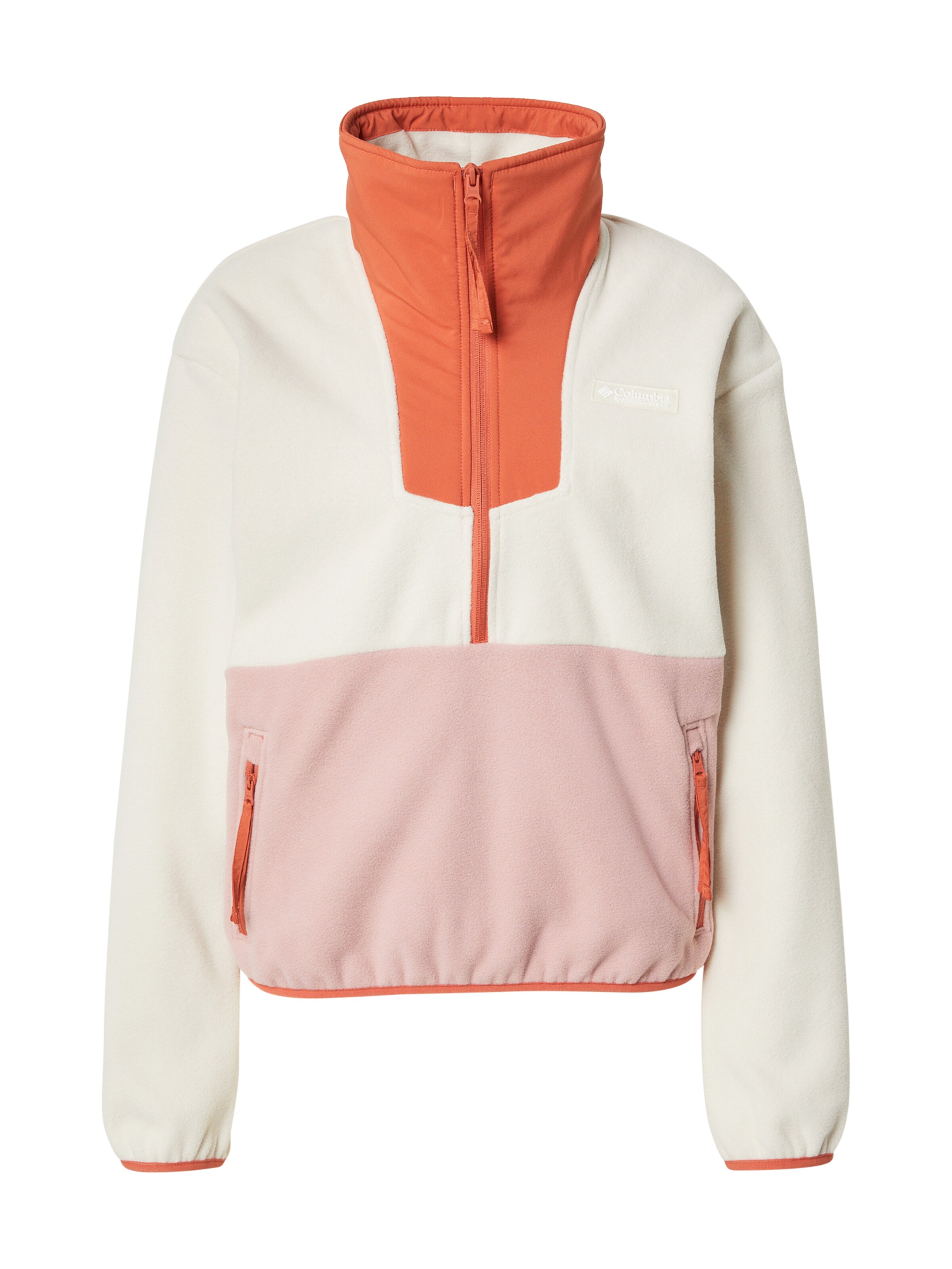 COLUMBIA Αθλητικό πουλόβερ 'Sequoia Grove' σε λευκό: μπροστά