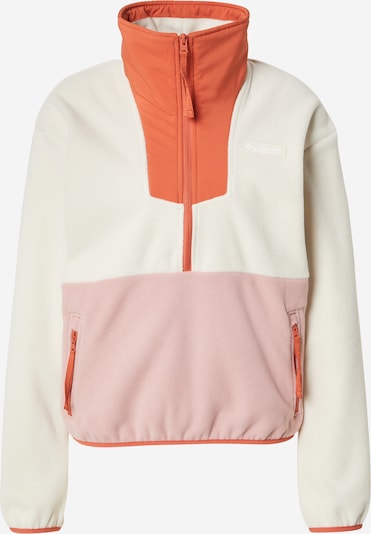 COLUMBIA Sportski pulover 'Sequoia Grove' u ciglasto crvena / roza / bijela, Pregled proizvoda