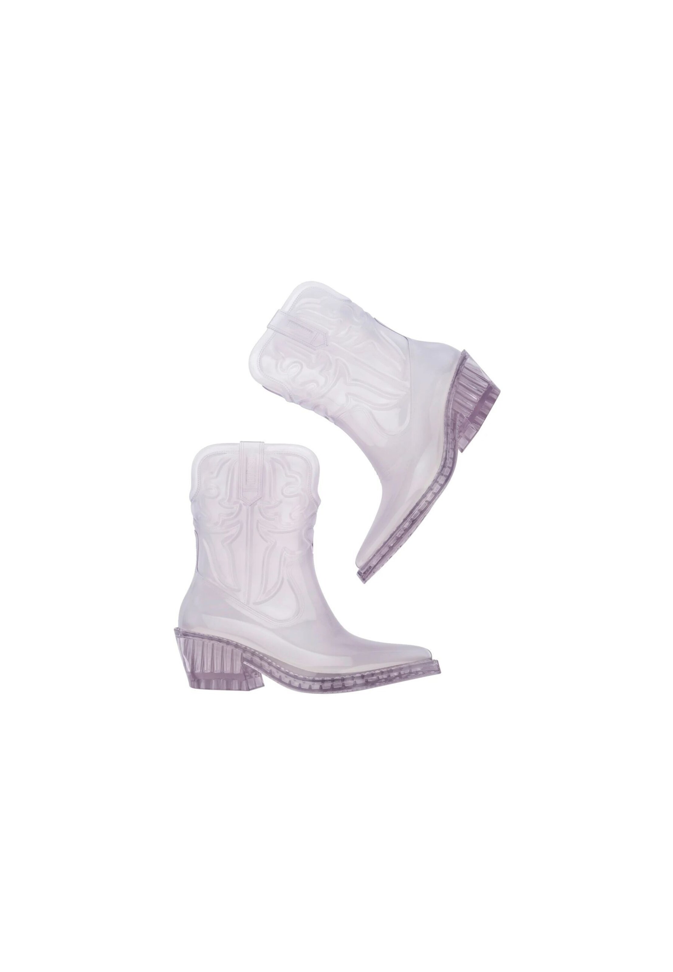 MELISSA Cowboystiefel 'Texas AD' in Transparent