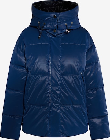 faina Winterjas 'Tylin' in Blauw: voorkant