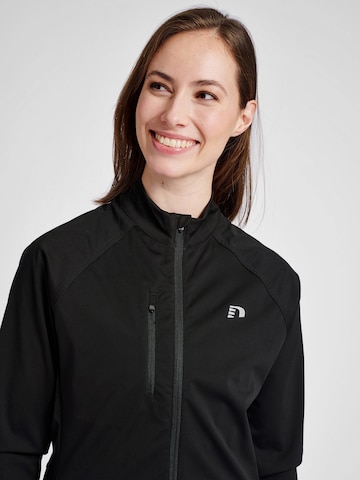 Newline Athletic Zip-Up Hoodie in Black