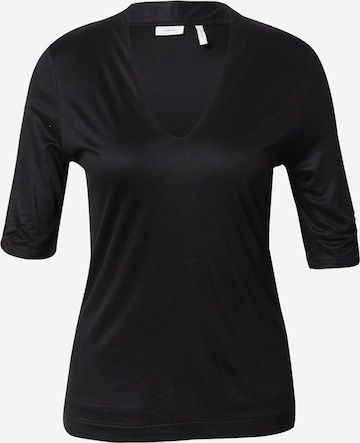 T-shirt s.Oliver BLACK LABEL en noir : devant