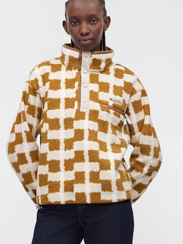 Pullover sportivo 'Helvetia II' di COLUMBIA in marrone