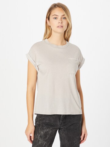 River Island T-shirt i beige: framsida