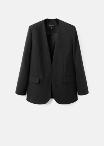 MANGO Blazer 'Praga' in Black