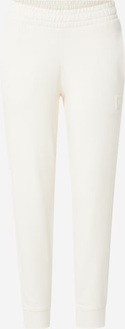 PUMATapered Sportske hlače 'Ess Elevated' - bež boja: prednji dio