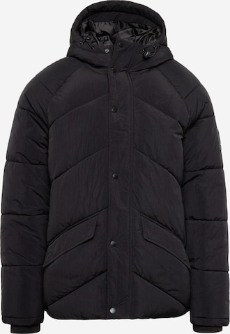 BURTON MENSWEAR LONDON Χειμερινό μπουφάν σε μαύρο: μπροστά
