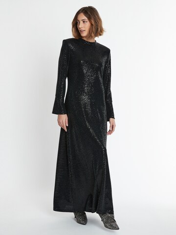Ana Alcazar Jurk ' Sagata ' in Zwart