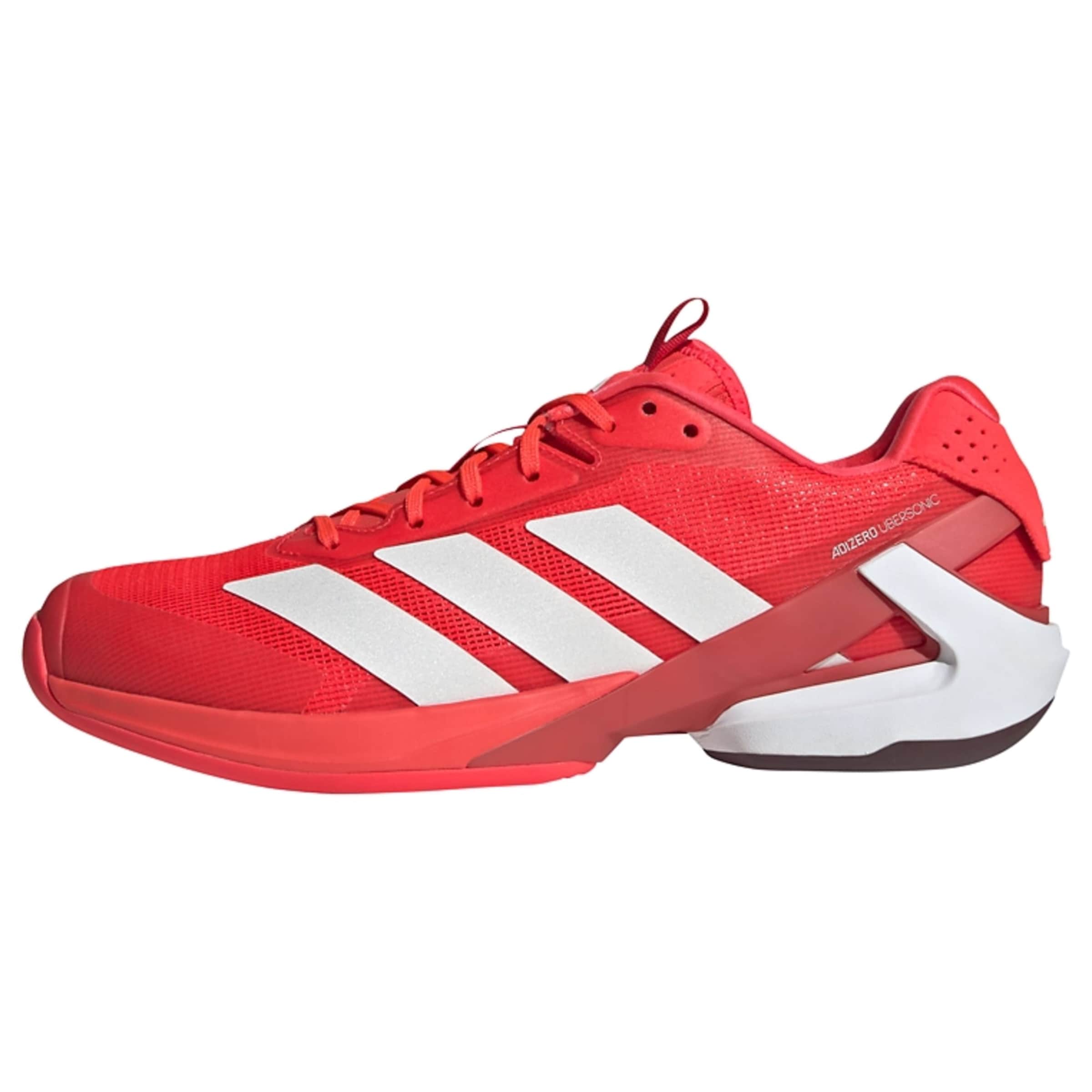 Chaussure de sport 'Adizero Ubersonic 5' ADIDAS PERFORMANCE en rouge : devant