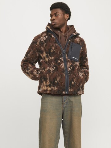 JACK & JONES Between-season jacket 'JORVesterbro' in Brown: front