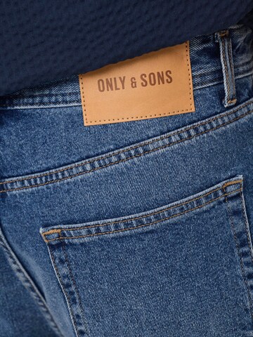 Only & Sons Loose fit Jeans 'ONSFADE' in Blue