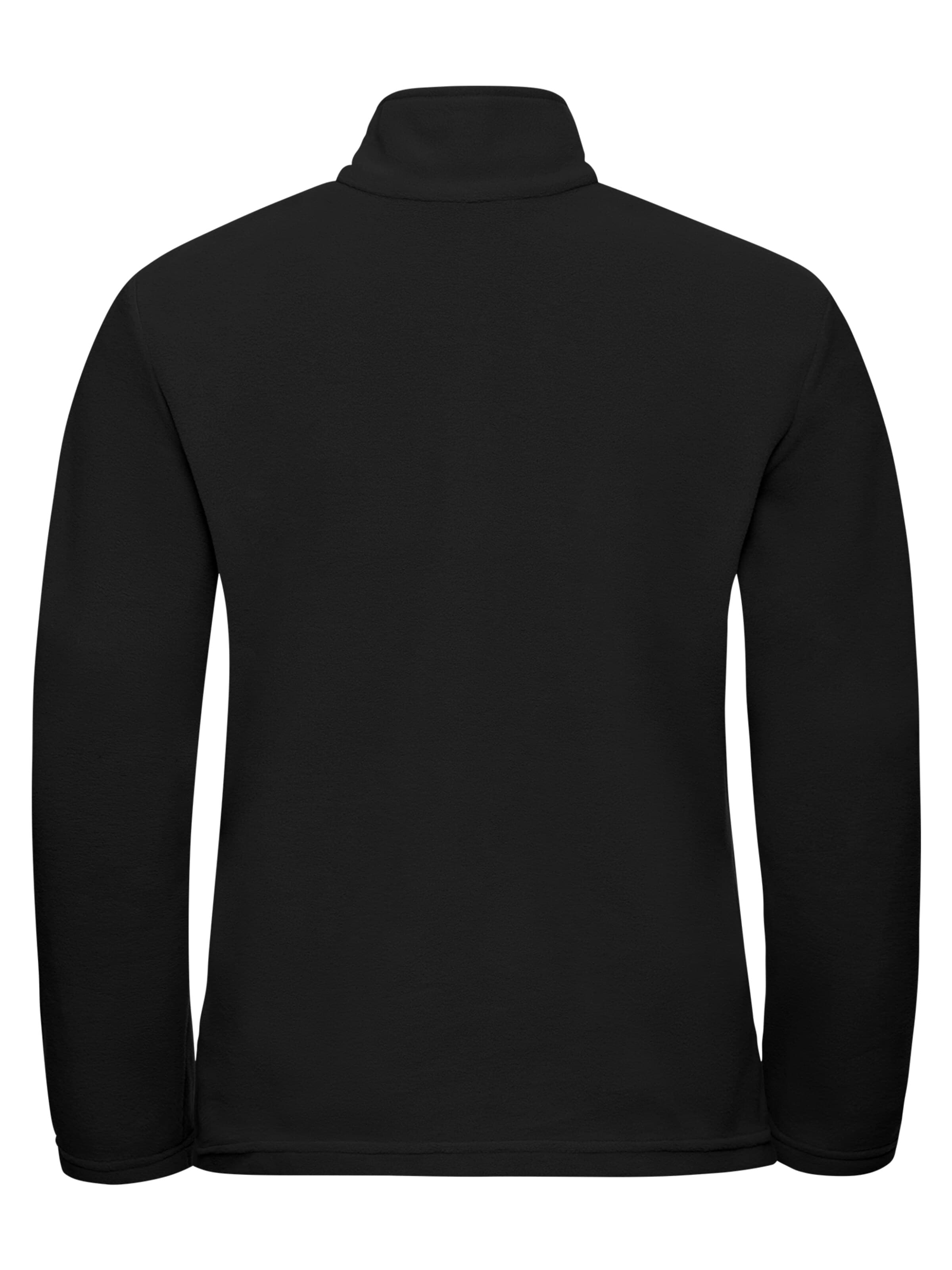 JACK WOLFSKIN Pullover 'Taunus 100 Half-Zip'‌‌‌‌‌‌ in Schwarz