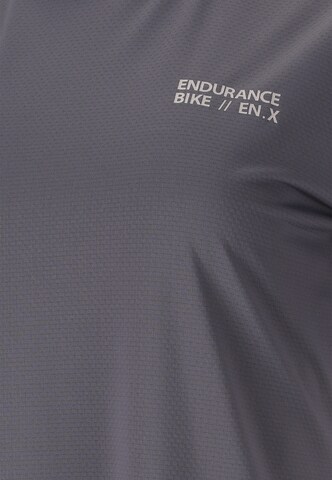 ENDURANCE Fahrradshirt 'Yorgos' in Grau
