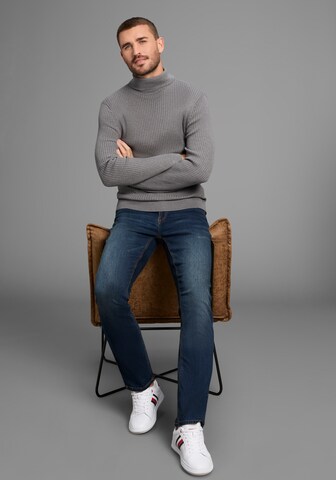 Bruno Banani LM Pullover in Grau