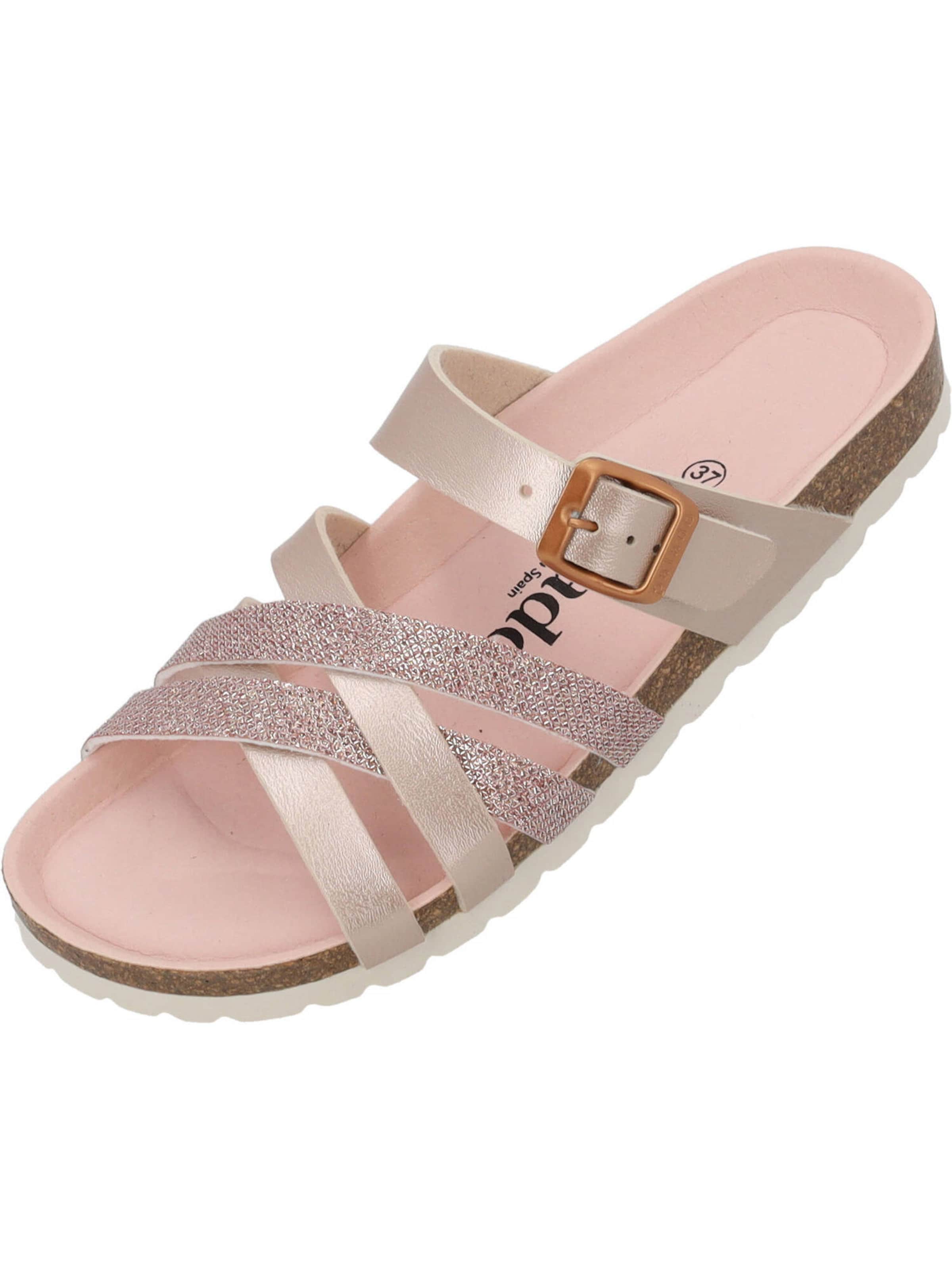 Palado Pantolette 'Novati' in Pink: Vorderseite