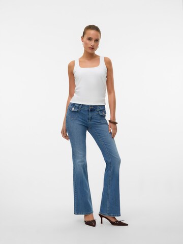 VERO MODA Flared Jeans 'VMJean' in Blauw