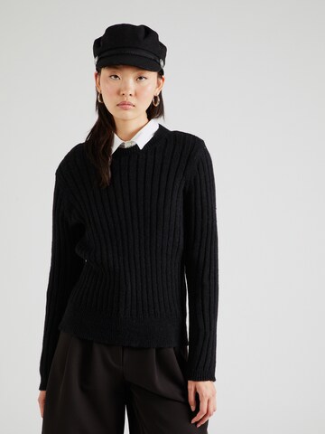 VERO MODA Pullover 'VMSTORM' in Schwarz: Vorderseite
