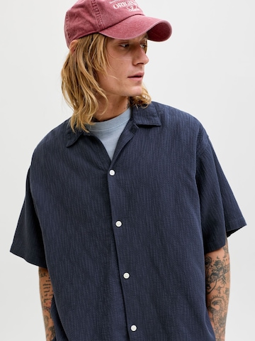 JACK & JONES Comfort Fit Hemd in Blau
