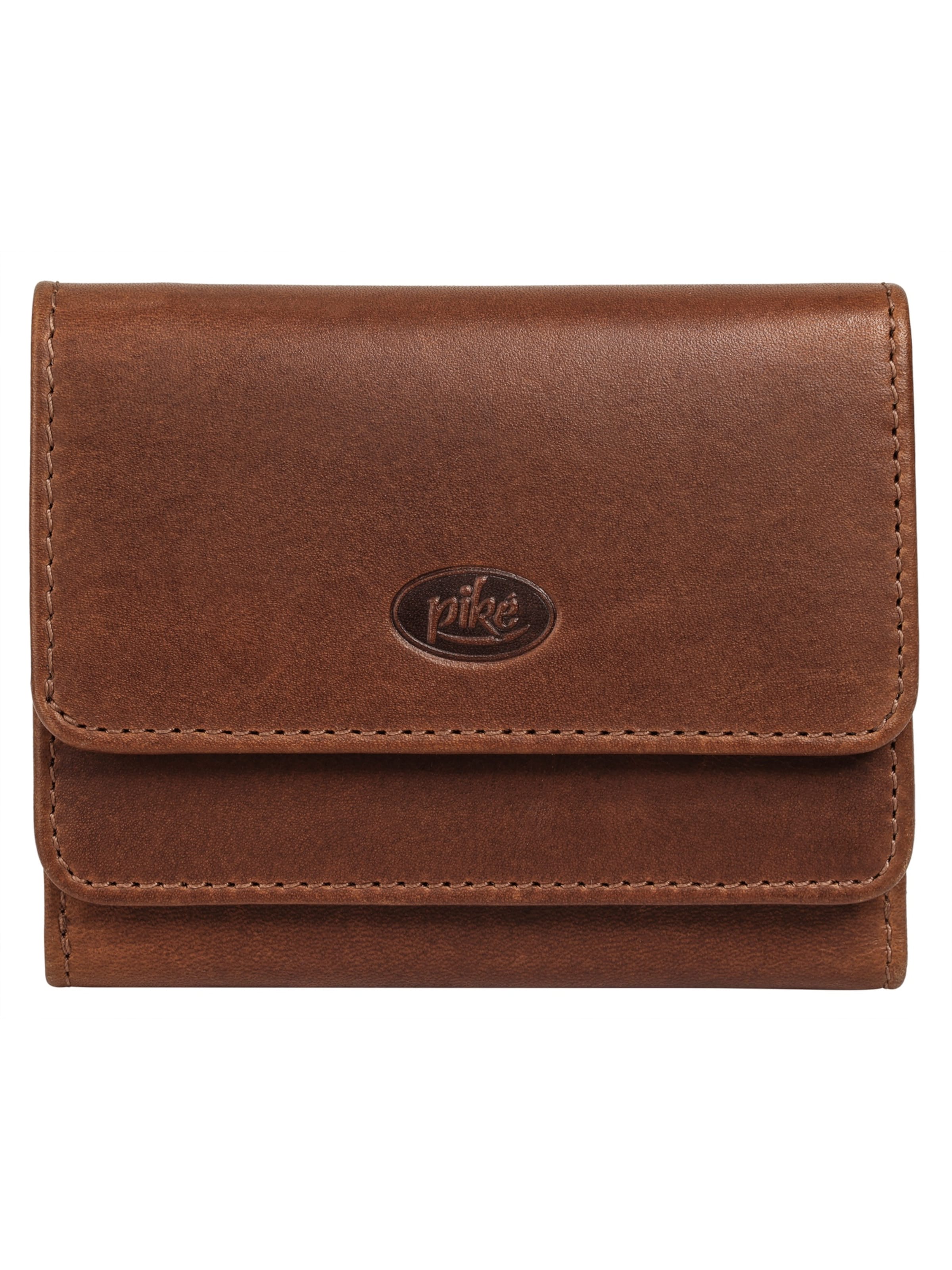 piké Wallet in Brown: front