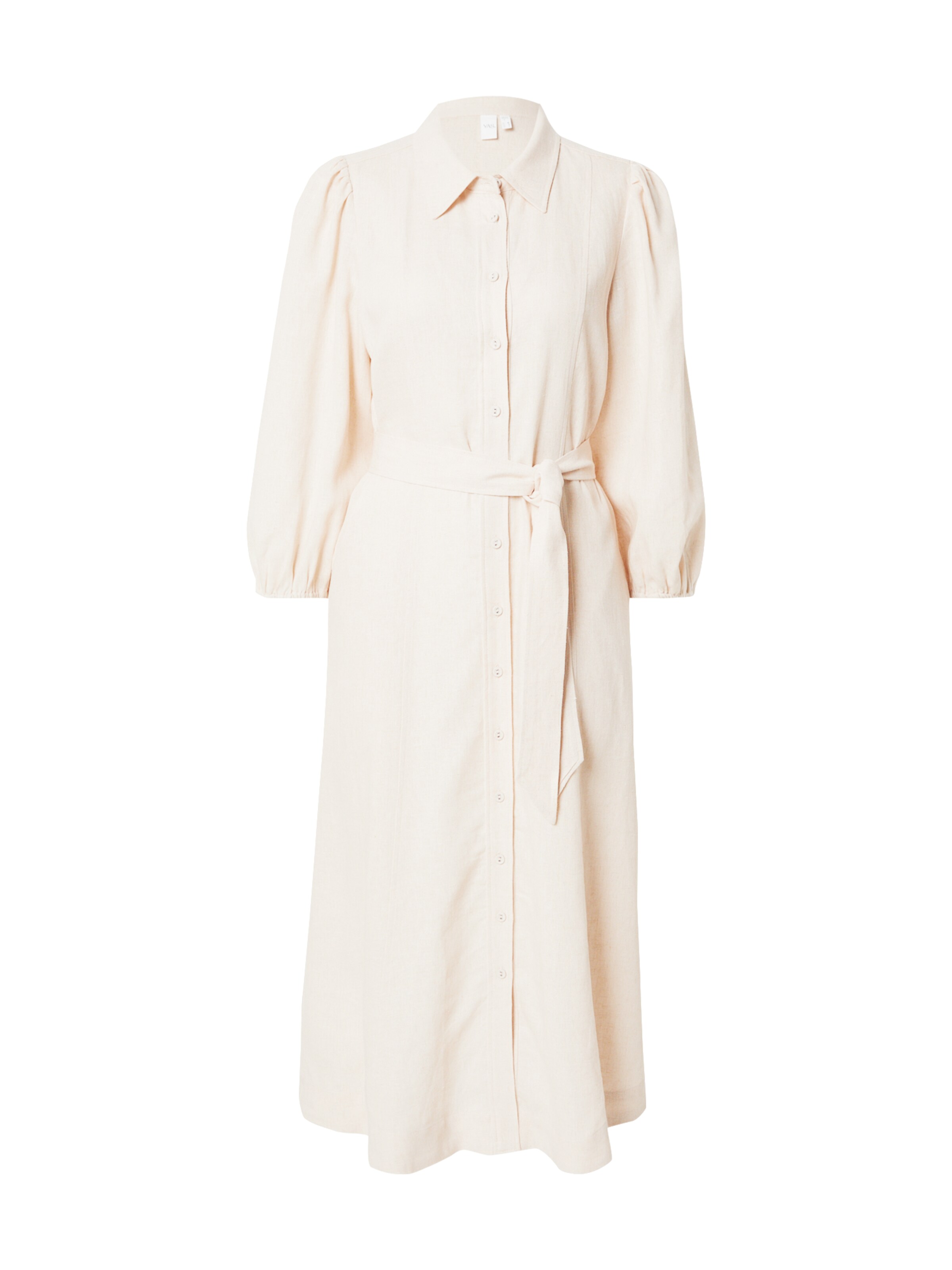 YAS Μπλουζοφόρεμα 'YASFlaxy' σε μπεζ: μπροστά