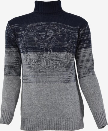 Carlo Colucci Sweater 'Carlone' in Blue: front