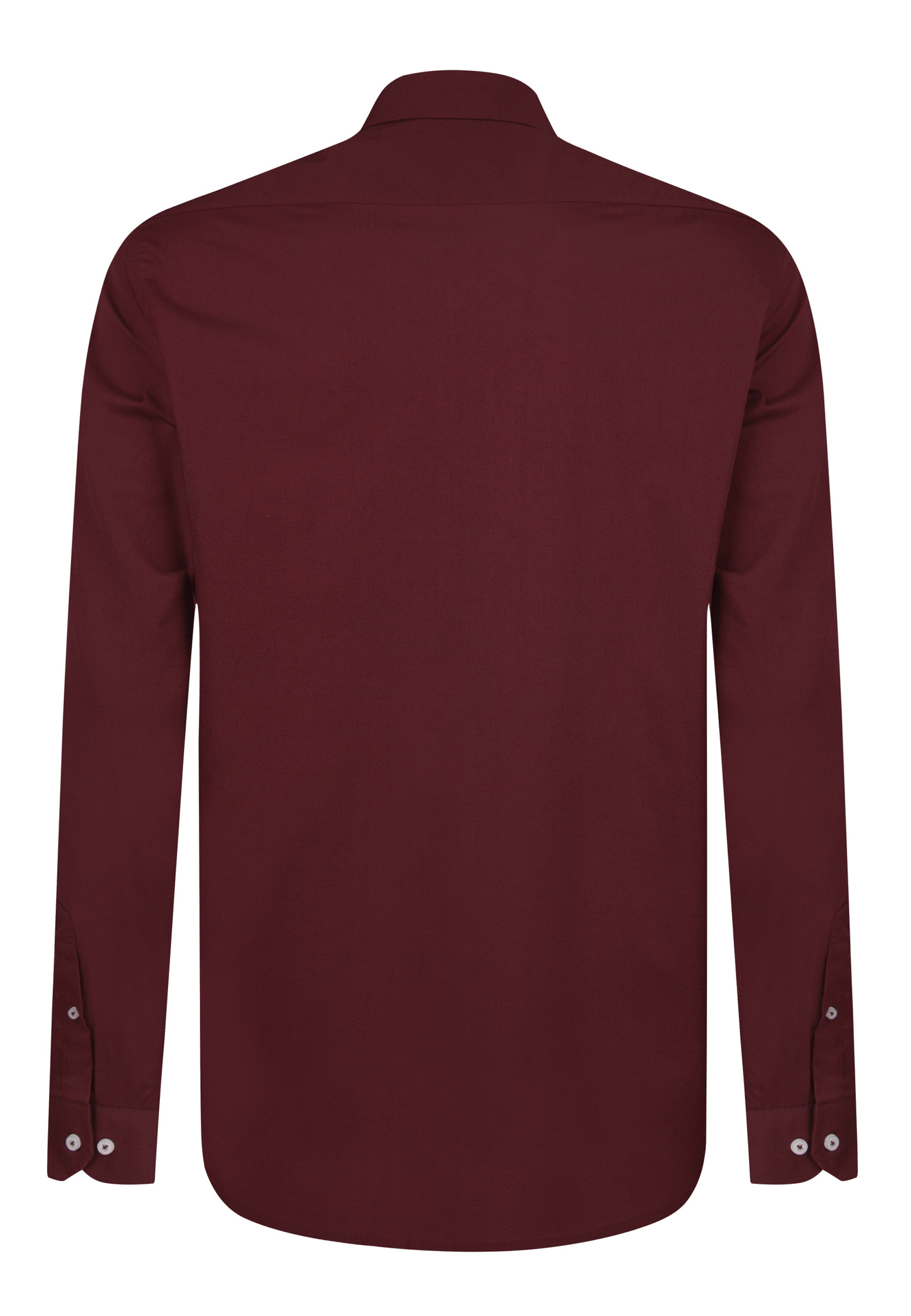 Felix Hardy Regular Fit Hemd in Rot