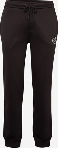 Calvin Klein Jeans Дънки Tapered Leg Панталон в черно: отпред