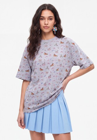 MYMO T-Shirt in Grau: Vorderseite