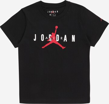 Tricou de la Jordan pe negru: față