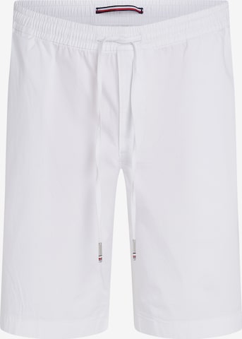 TOMMY HILFIGER Regular Trousers 'Mercer' in White: front
