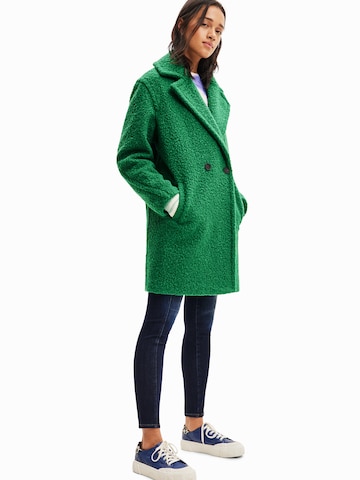 Manteau mi-saison 'LONDON' Desigual en vert