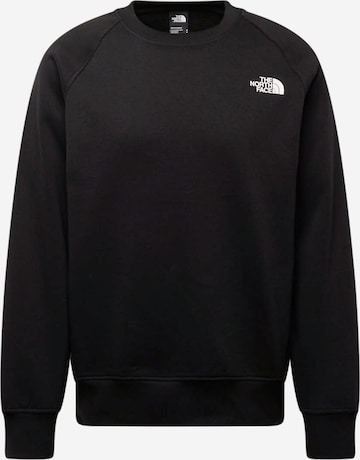 THE NORTH FACE Sweatshirt in Black: front