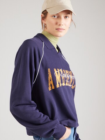 Monki Sweatshirt i blå