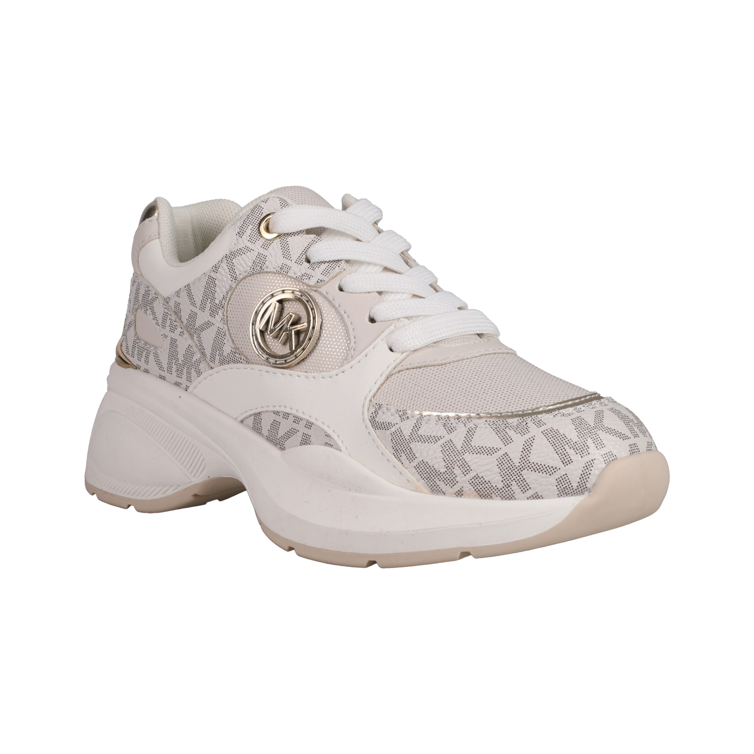 Sneaker 'ZUMA' di Michael Kors Kids in beige: frontale