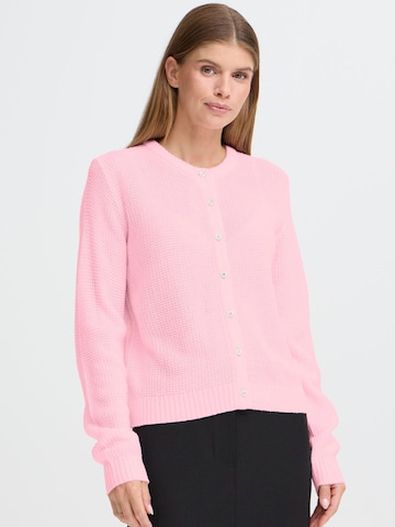 Oxmo Gebreid vest ' OXBMMOMA CARDIGAN ' in Roze