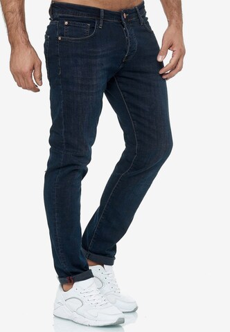 Redbridge Slimfit Jeanshose 'Tempe' in Blau