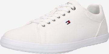 TOMMY HILFIGER Låg sneaker i vit: framsida