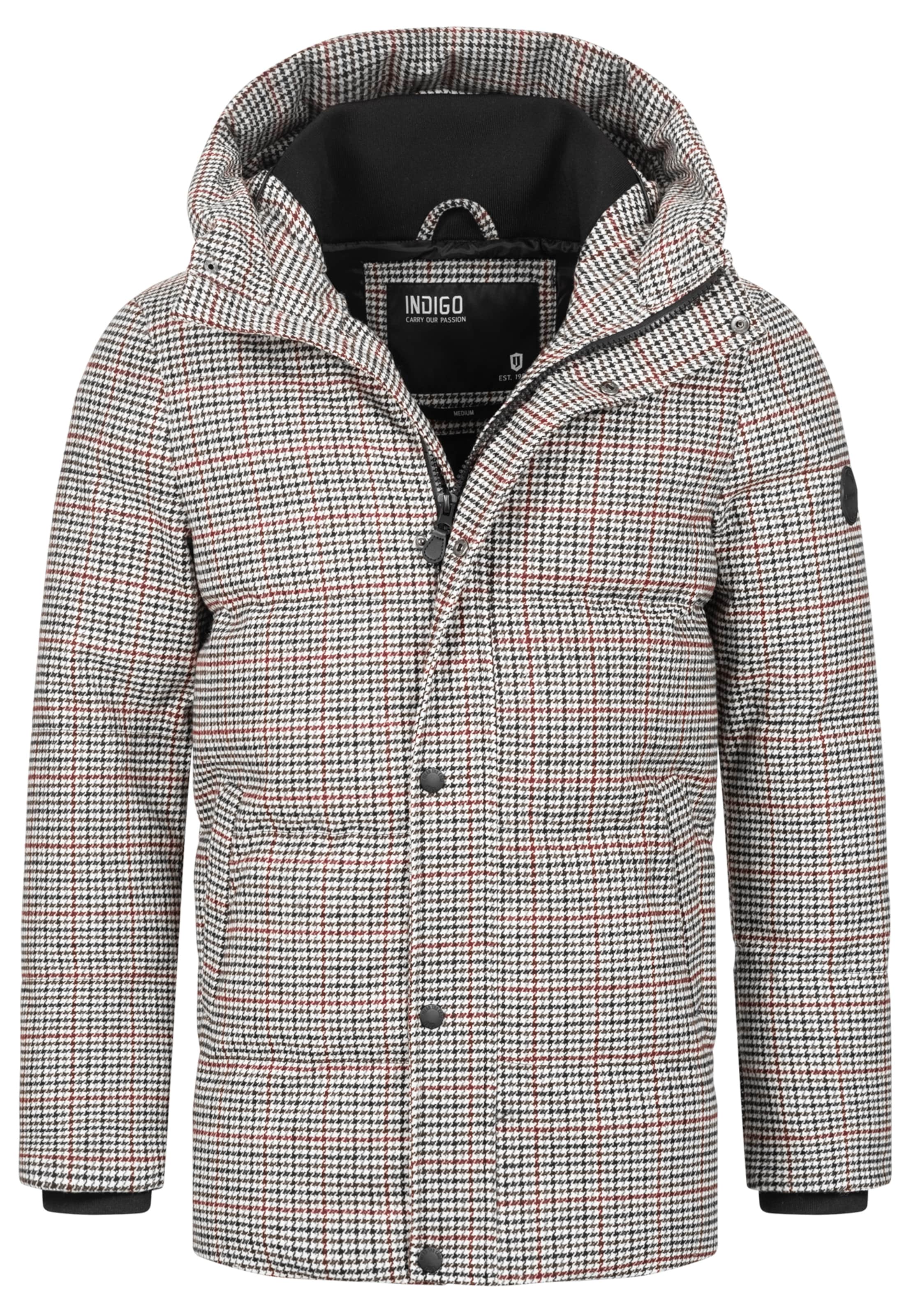 INDICODE JEANS Winterjacke 'Cuppert' in Weiß: Vorderseite