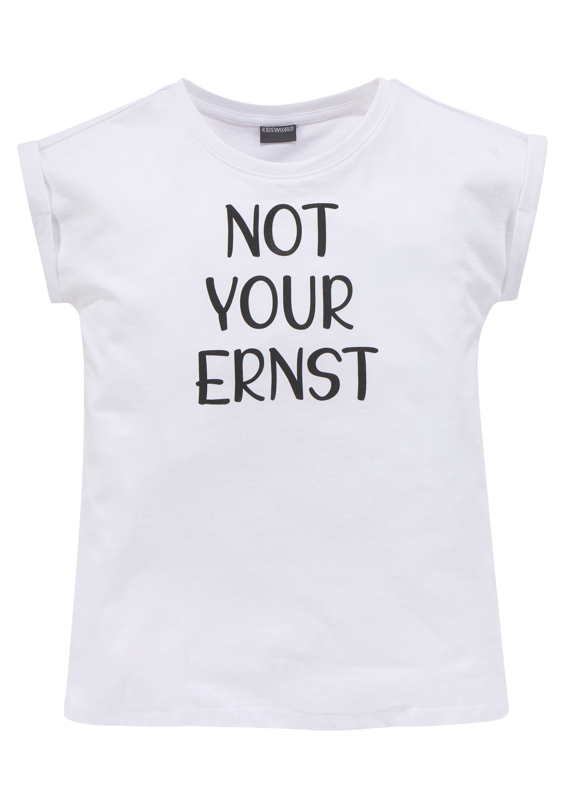 Kidsworld T-Shirt in Weiß: Vorderseite
