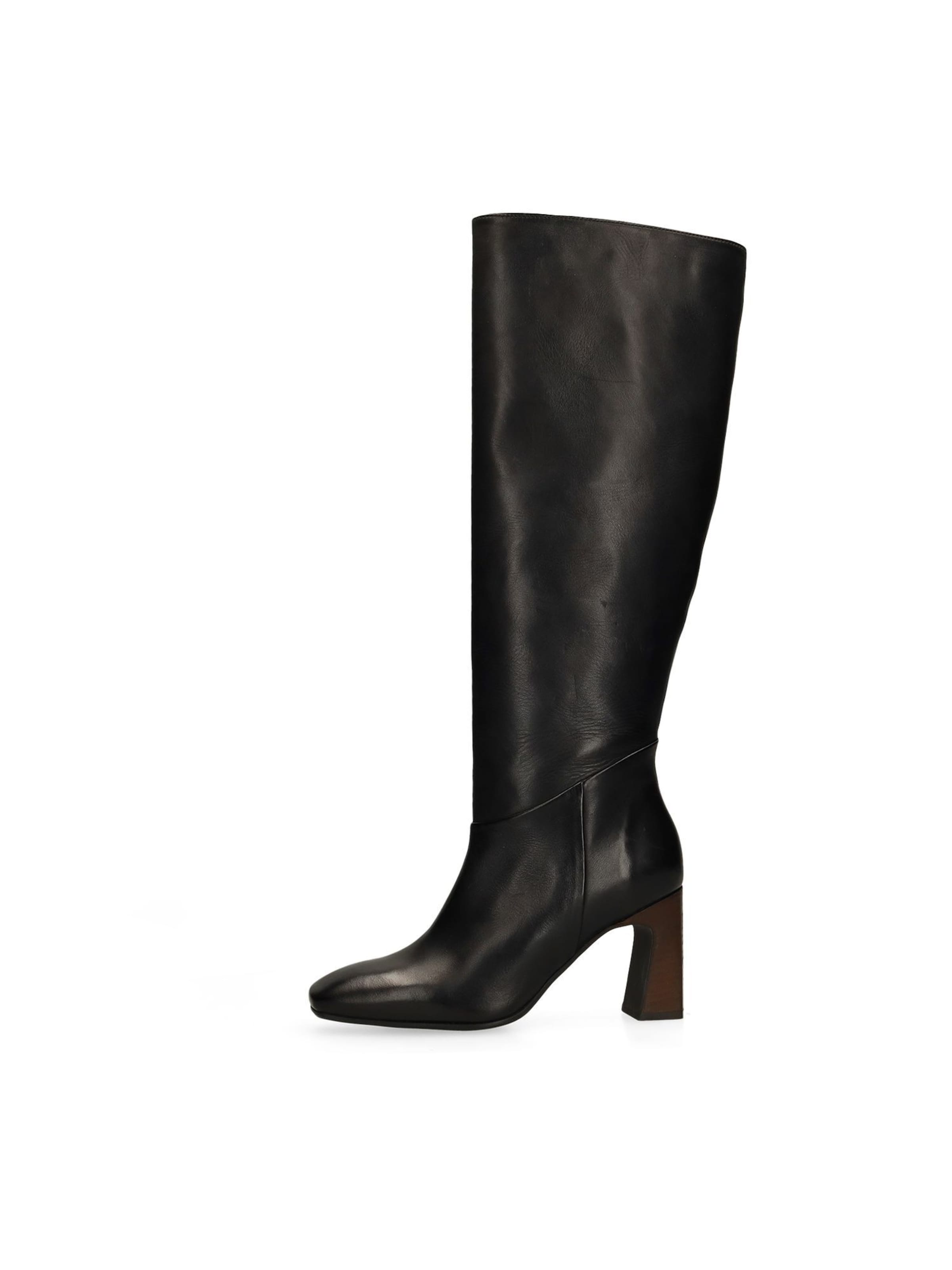 Bottes SACHA en noir : devant
