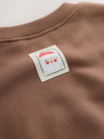 Next Sweatshirt i brun