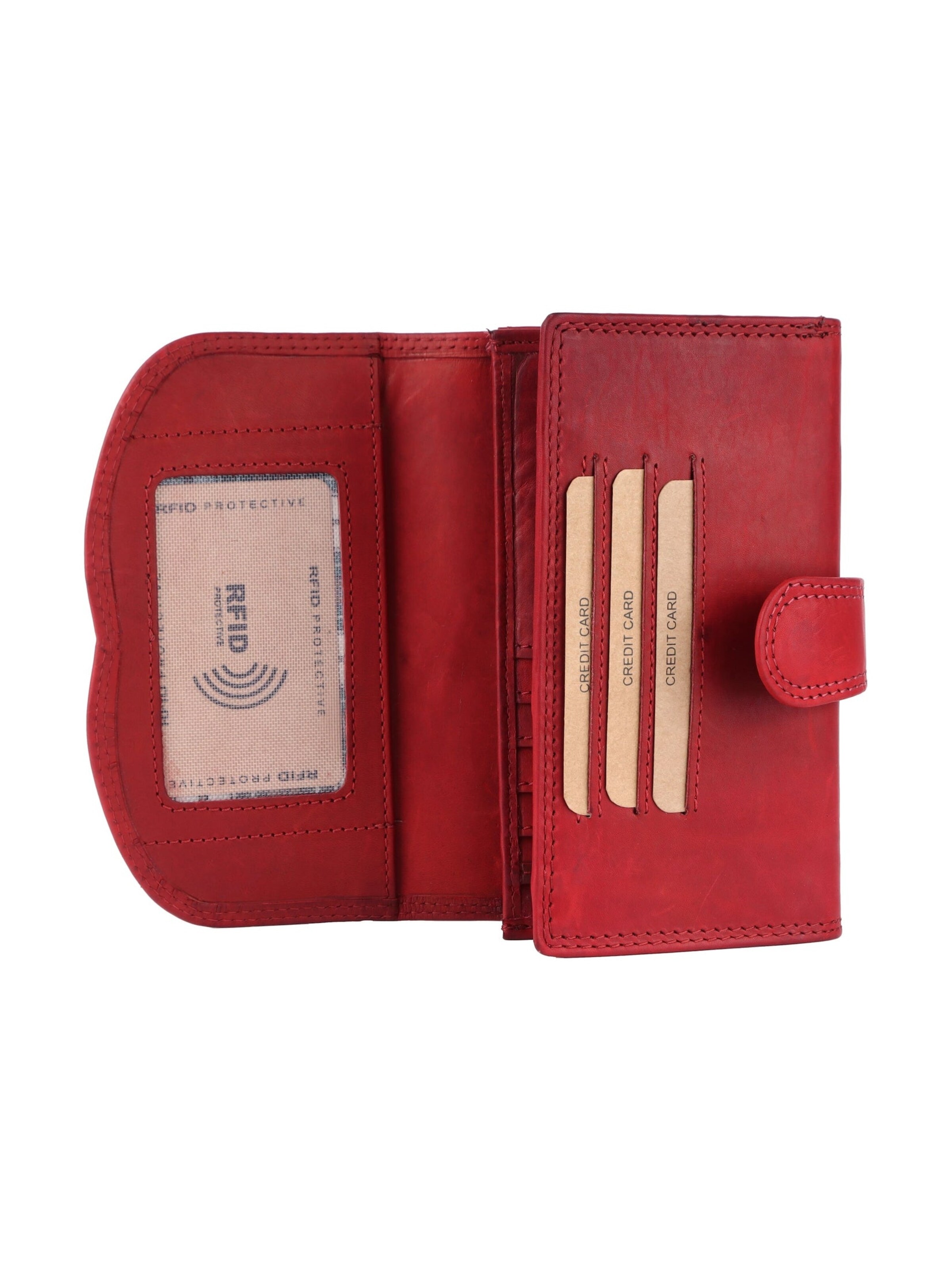 Benthill Wallet in Red